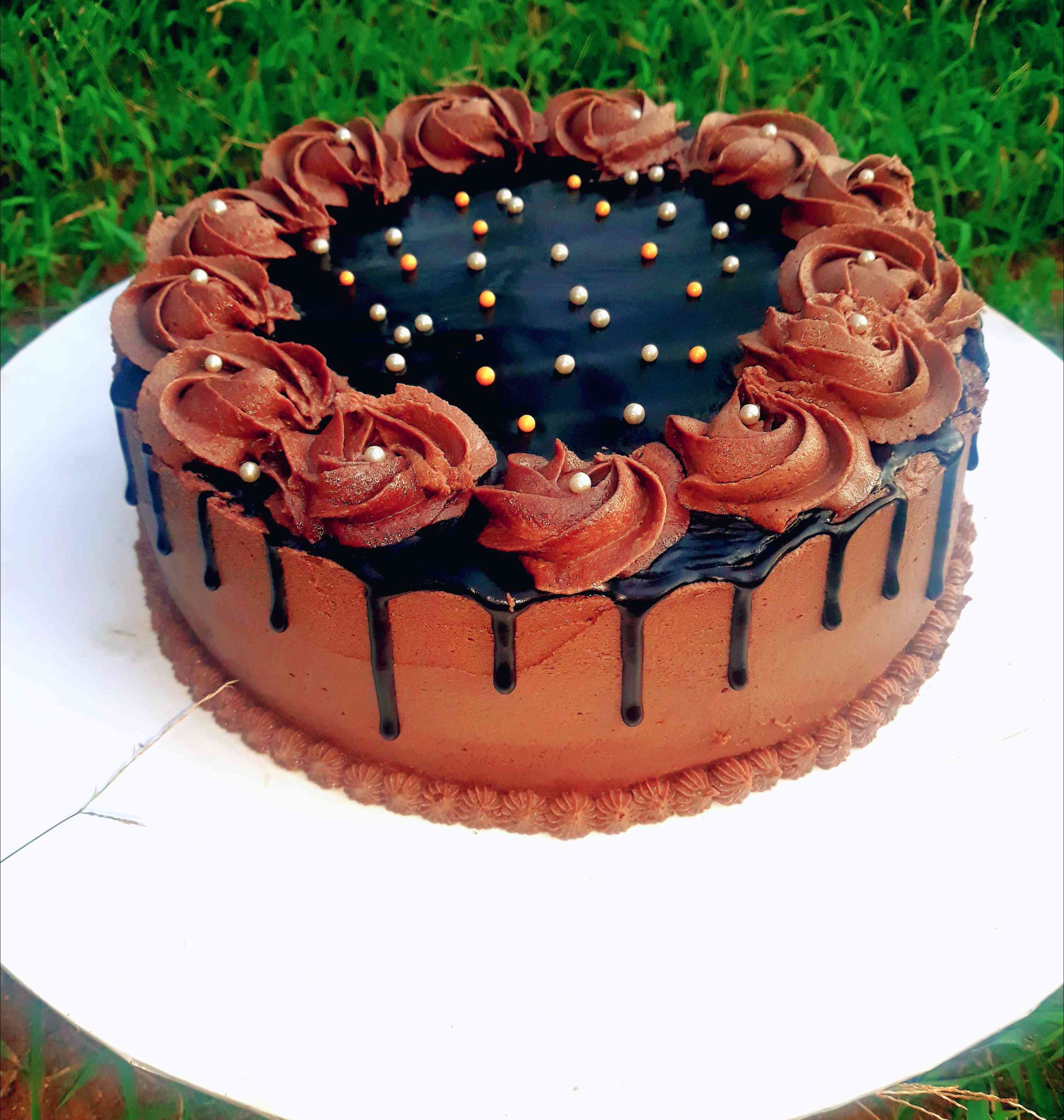 Birthday cake-Chocalate/Ribbon cake 500g